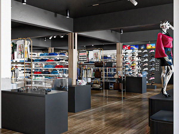 时尚店内计算机生成图像-9