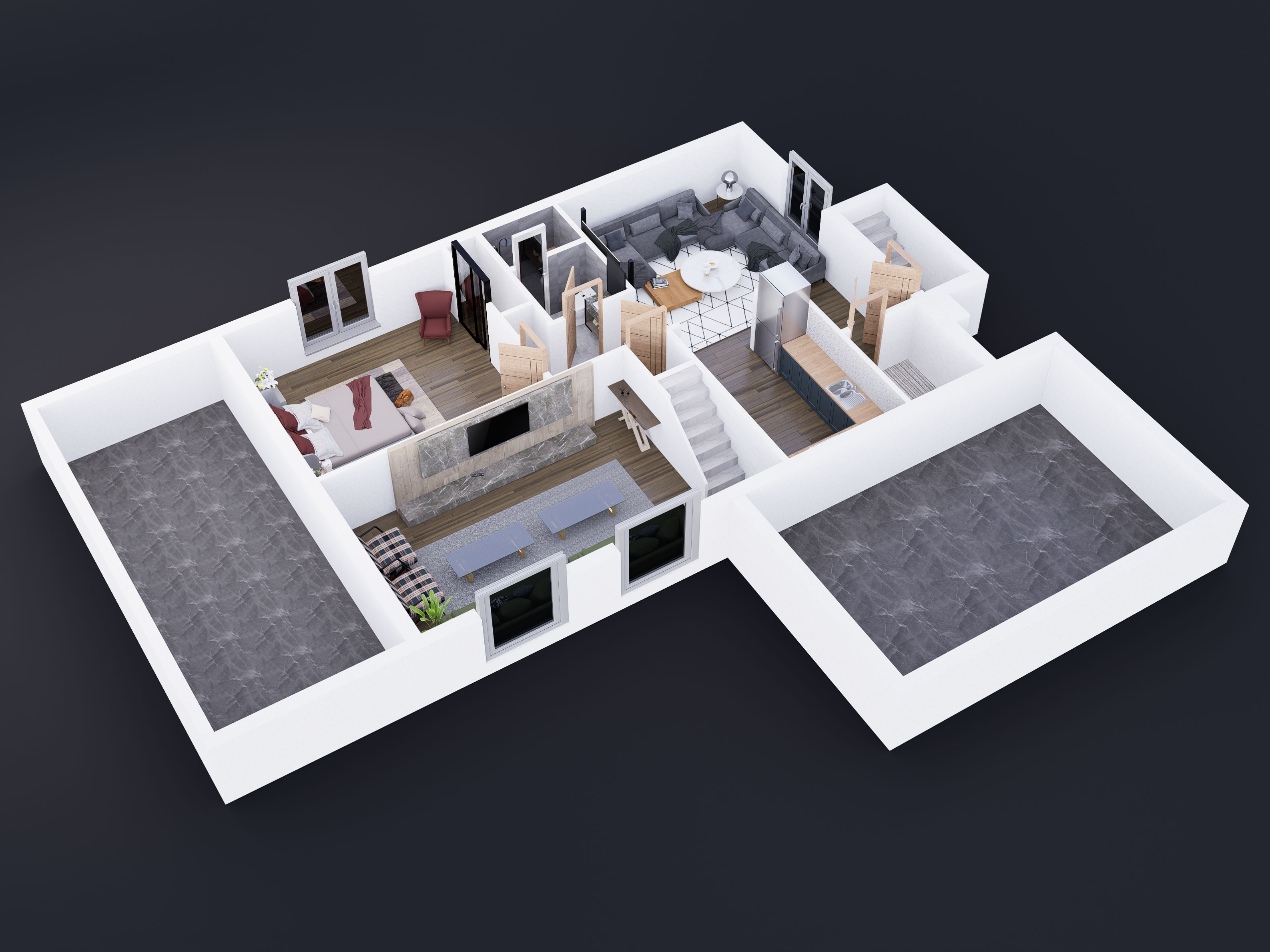 House 3D floor plan-3