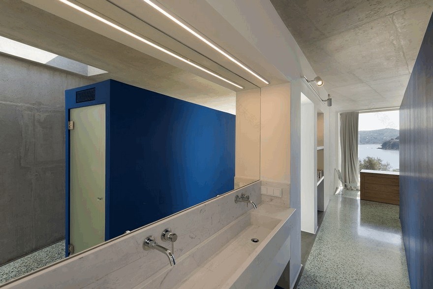 This Greek Vacation Home is Conceived as a Series of Parallel Adjoining Rooms-18