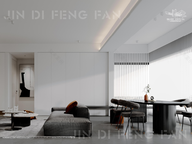 金地峯范 | 极简主义与功能主义的完美融合-1