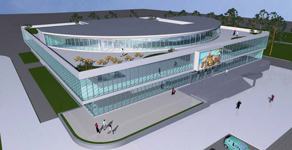 新西伯利亚阿卡德莫尔科“学院”文化宫建筑外壳设计竞赛项目丨俄罗斯新西伯利亚丨参赛团队众多,如Станислав Вергасов等-37