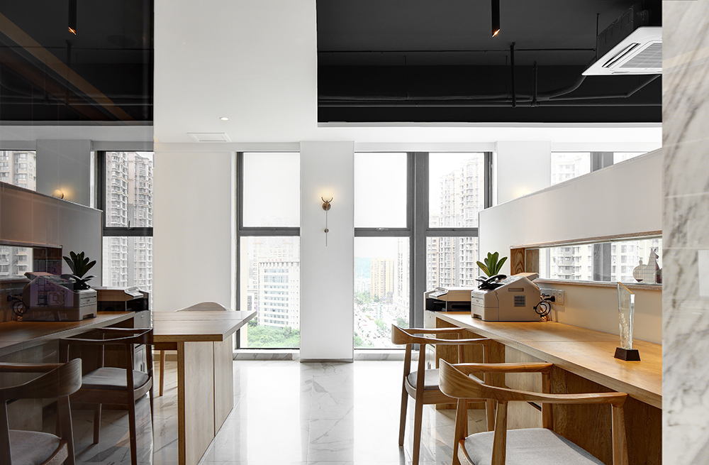 素雅写意，80 平米全开放式写字楼办公空间设计-20