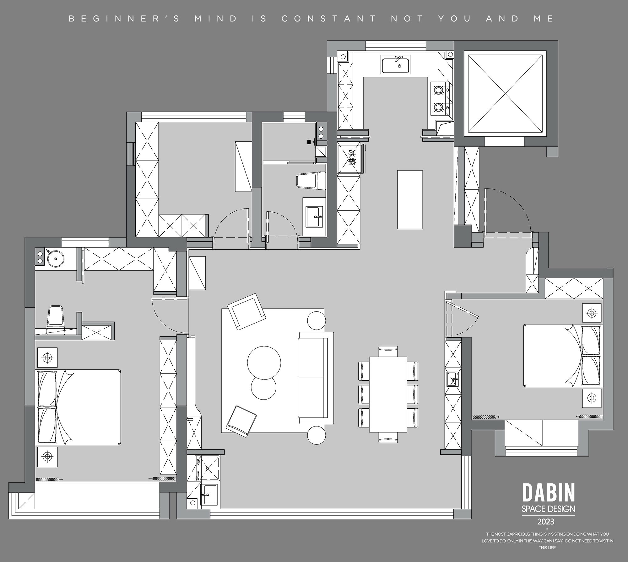 大斌空间设计 设计师的家是什么样子的？果然不一样！-0