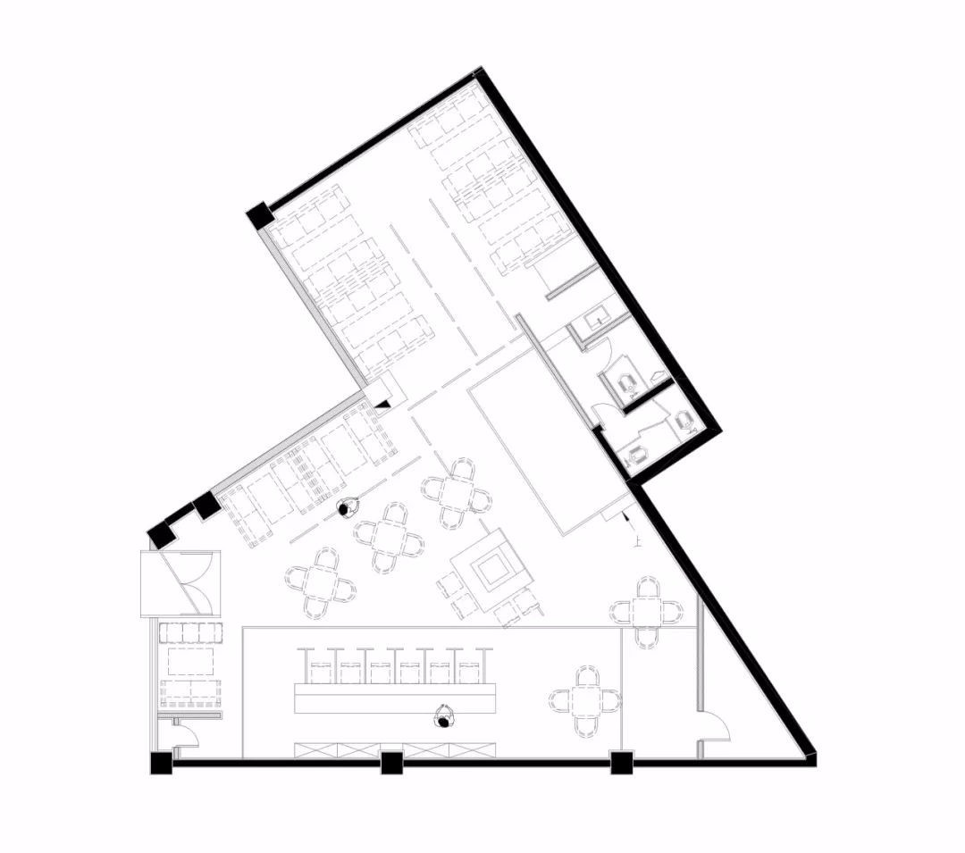 水泥工业风酒吧,诠释现代空间美学-23