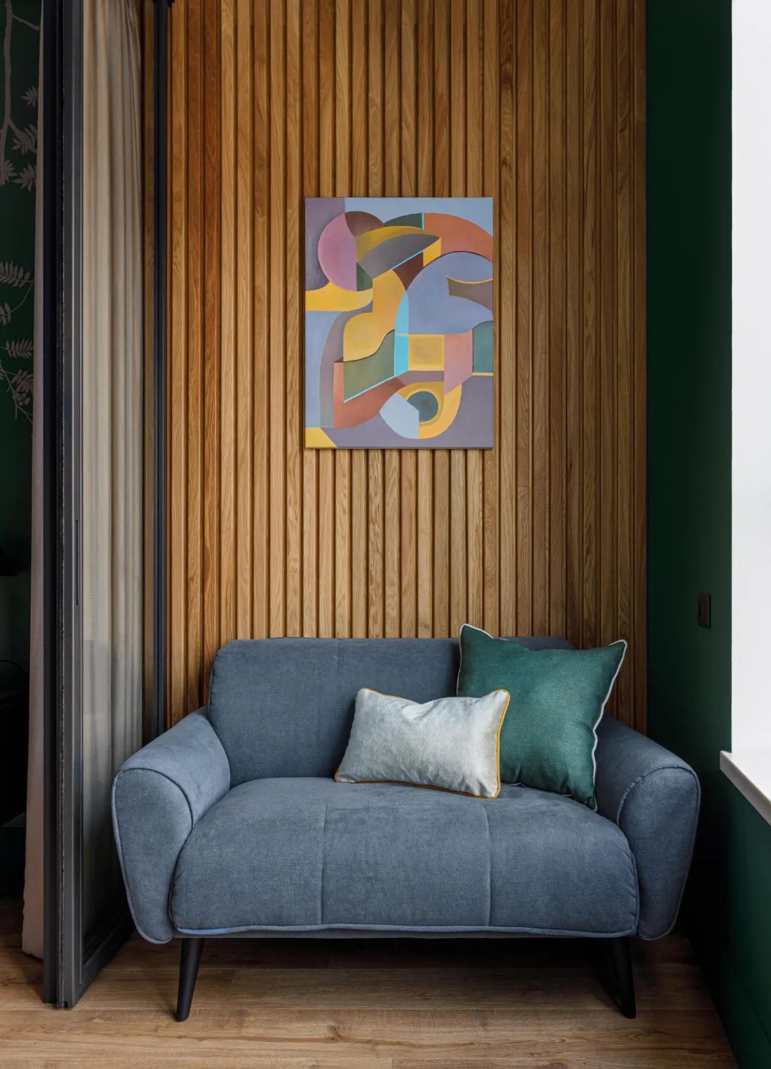 复古绿意公寓设计丨Georgy Lobzhanidze-10