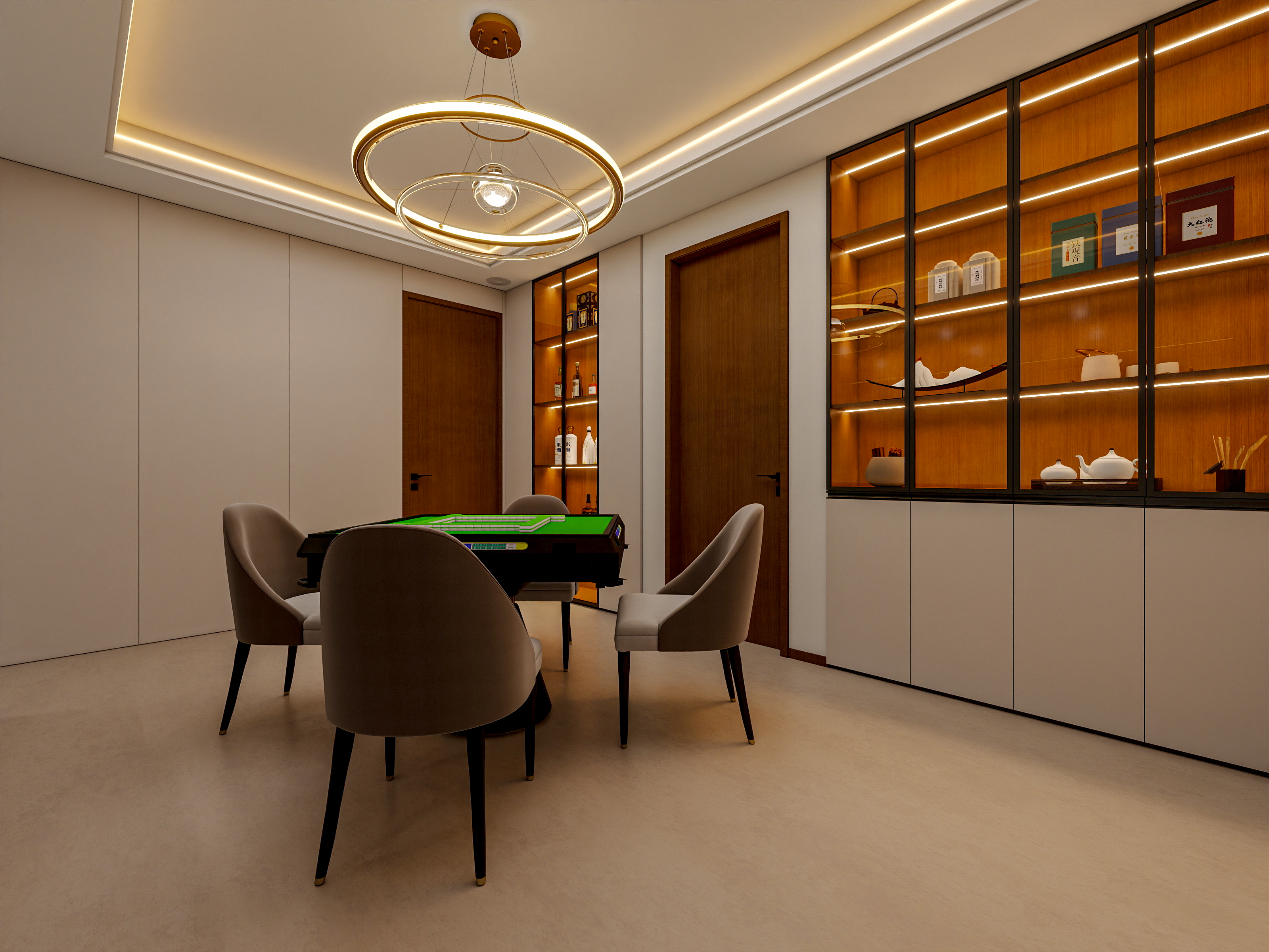 四川成都花间君邸（603平方现代极简底跃四居室）-76