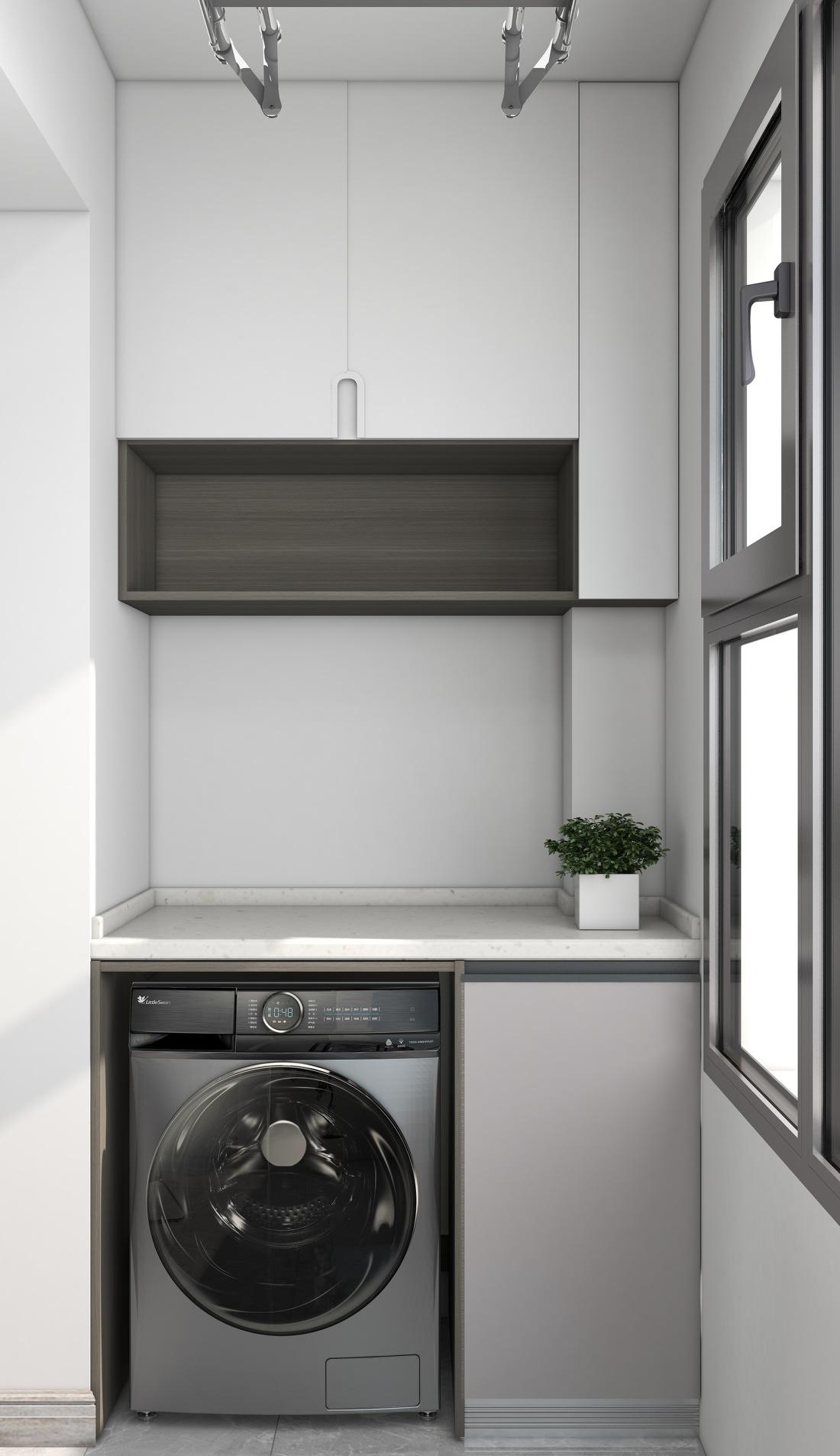 现代简约三居室设计-19