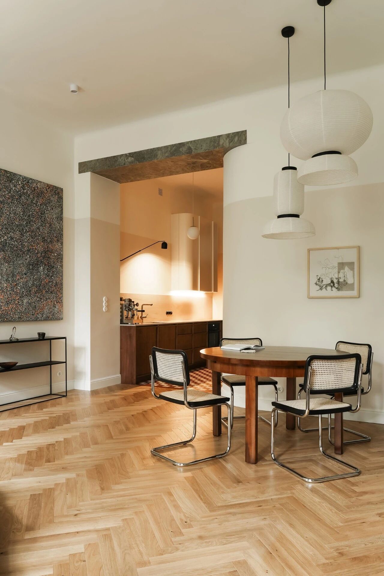 新作 One Desk：76㎡，这样的小家，很哇塞！-2