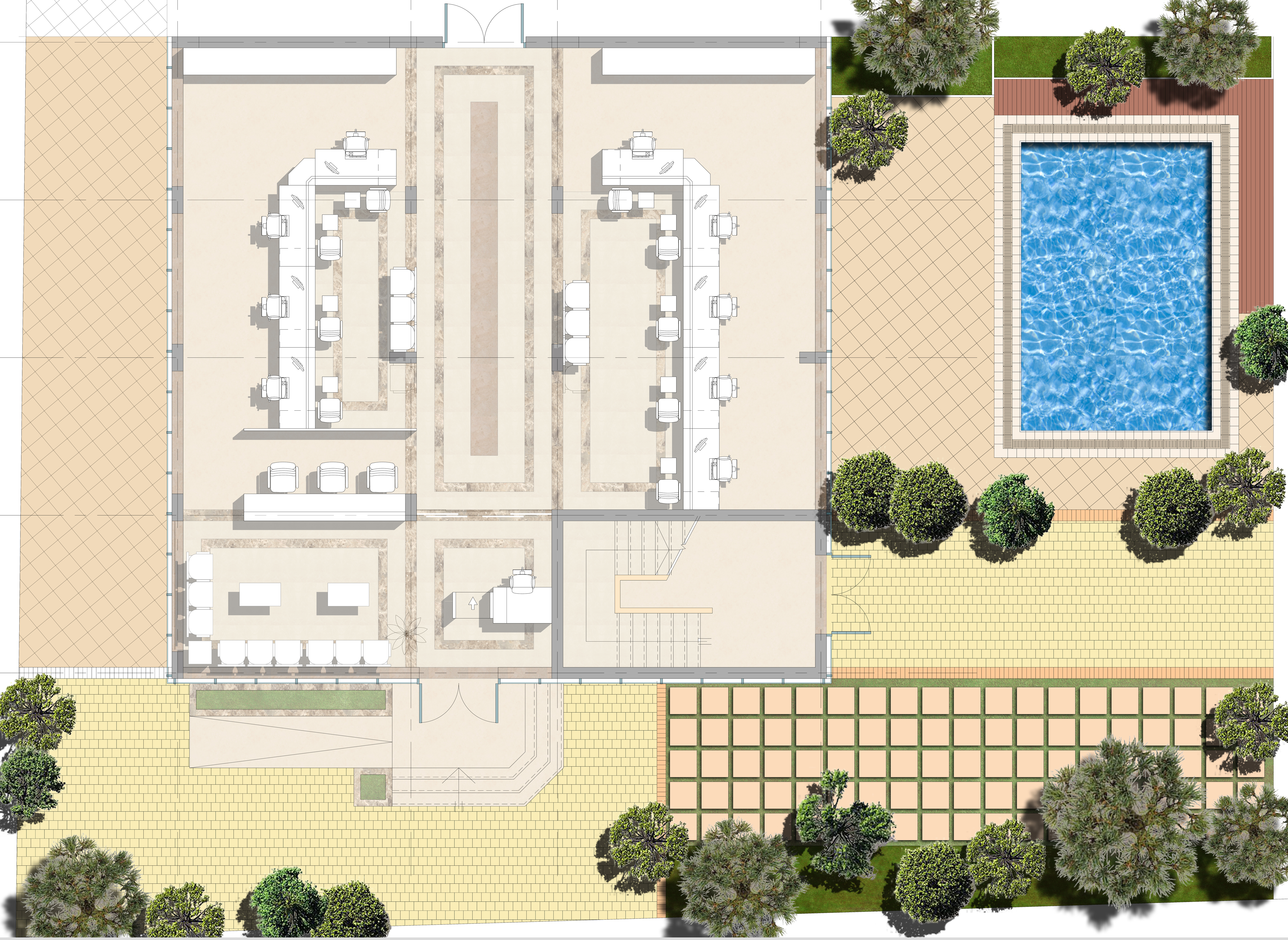 Reception Interior - Agial International School-6