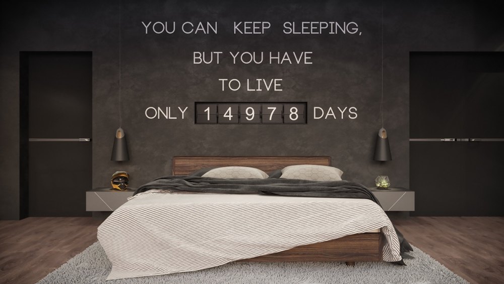 黑色卧室设计打造甜美梦境-19