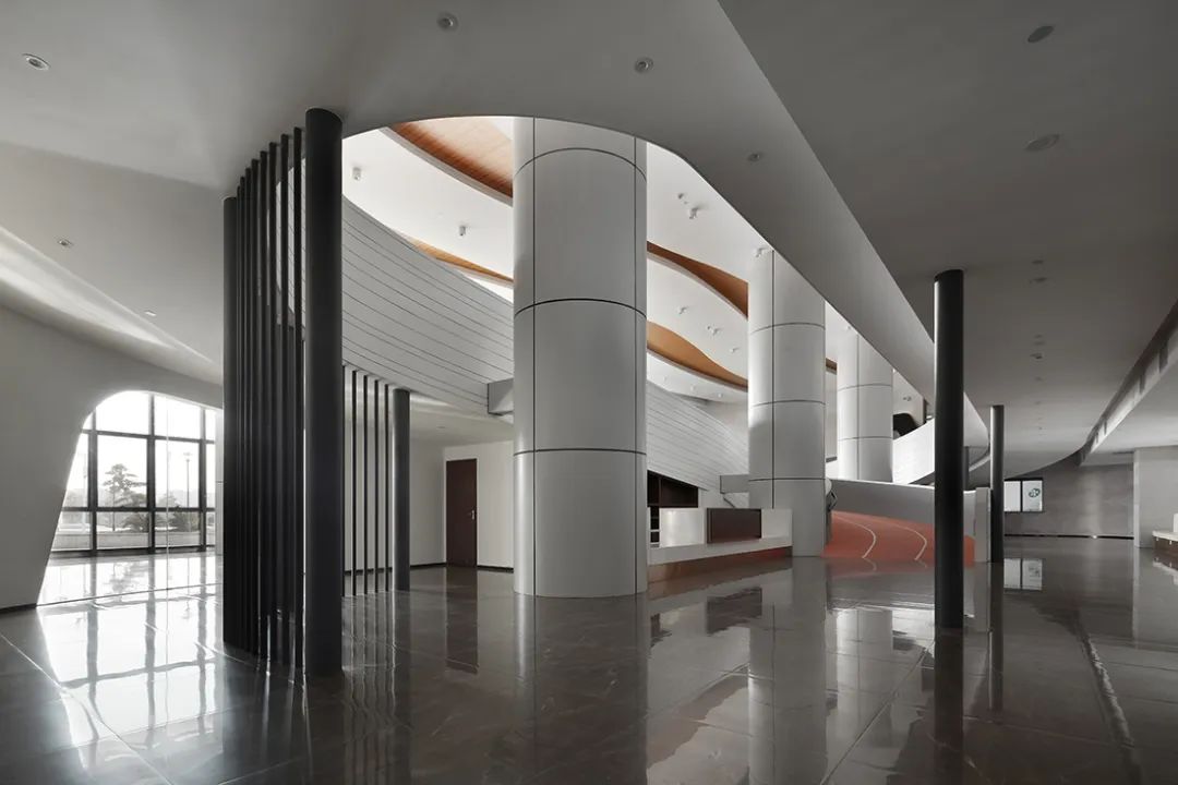 长沙盛地运动&阿里体育展厅 | 动感橙色 Industrial Chic-4