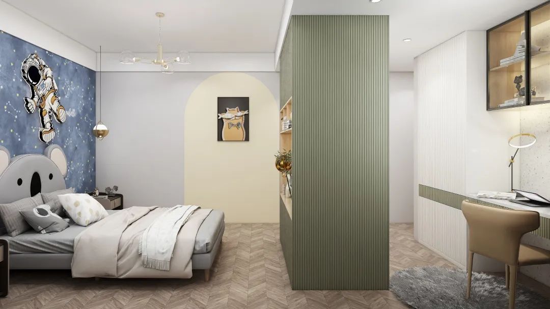 现代轻奢复式整家设计-75