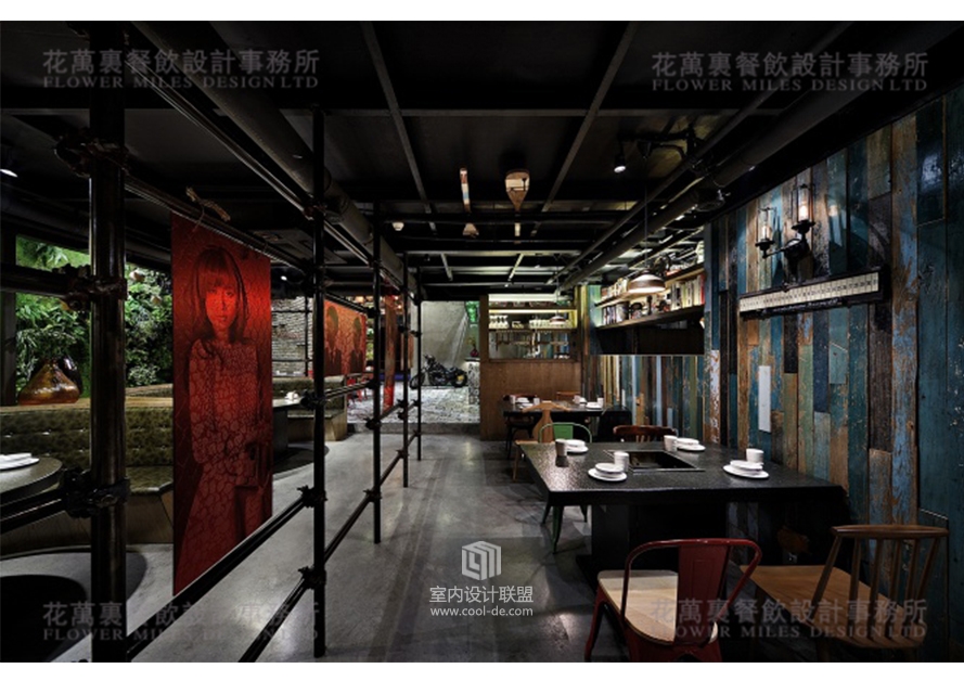 深圳花万里餐饮策划设计|复古工业风——不一样的怀旧文艺范儿-17