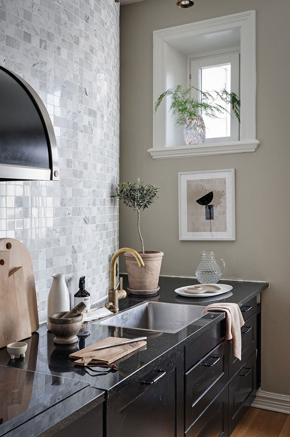 瑞典哥德堡 99 平米粉色沙发公寓设计-19