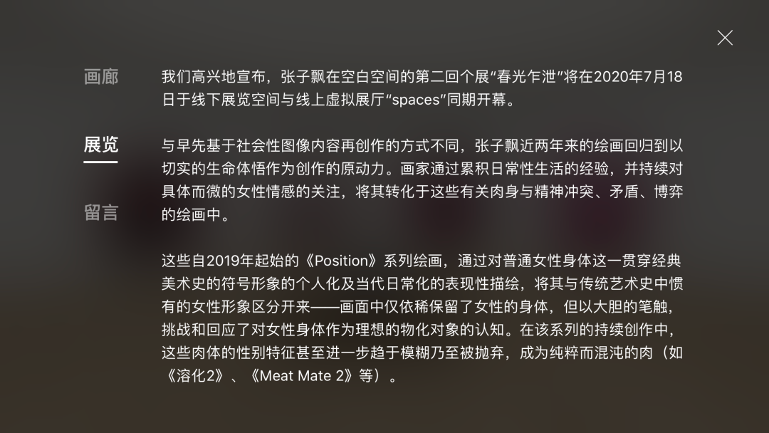 《春光乍泄》虚拟展览,打造沉浸式艺术体验-17