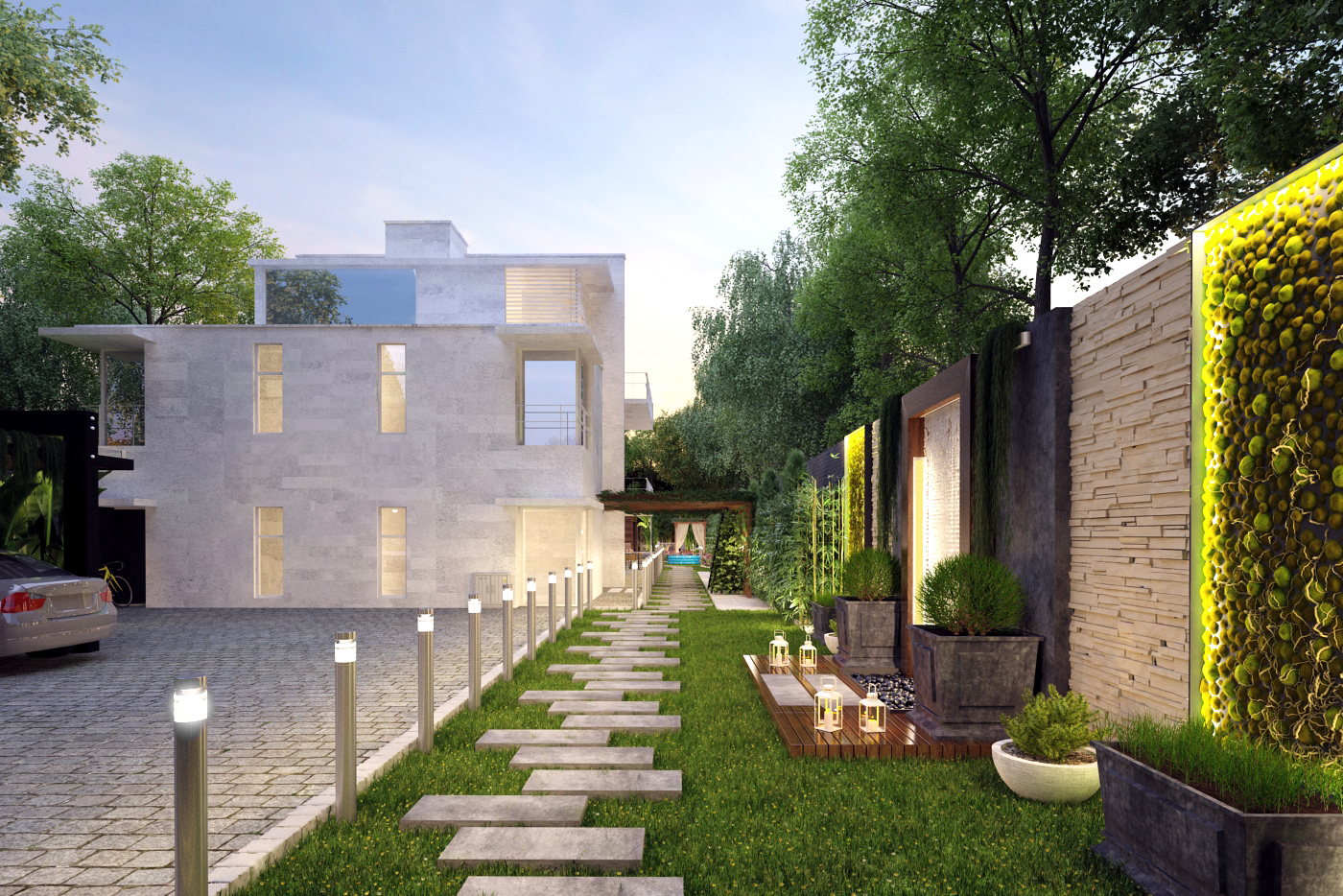 Villa Exterior in Dubai-3