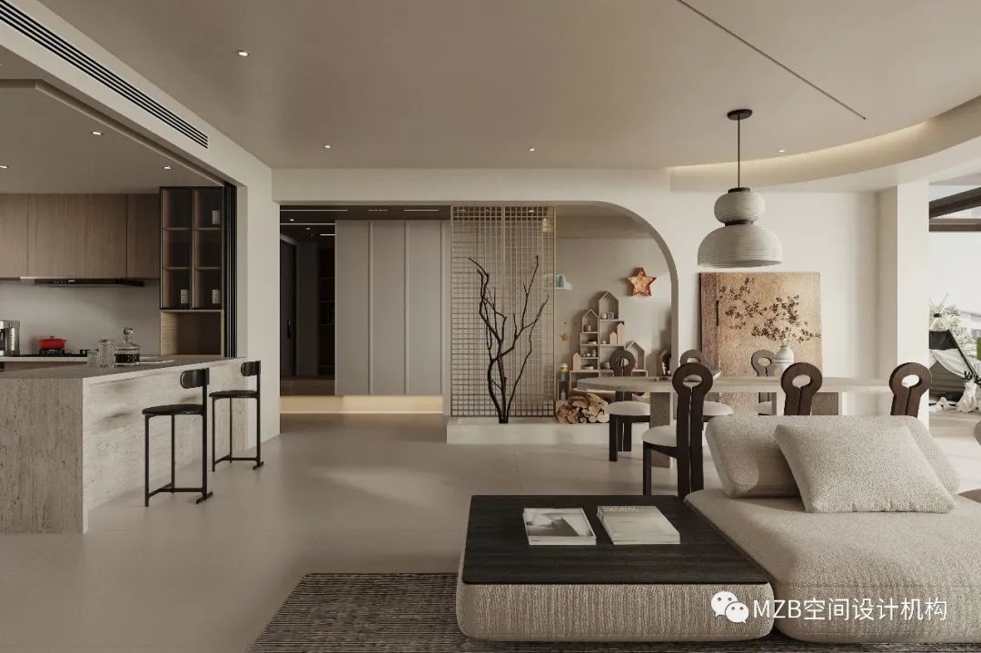 绿地麓湖郡现代风家居设计丨MZB 空间设计机构-15