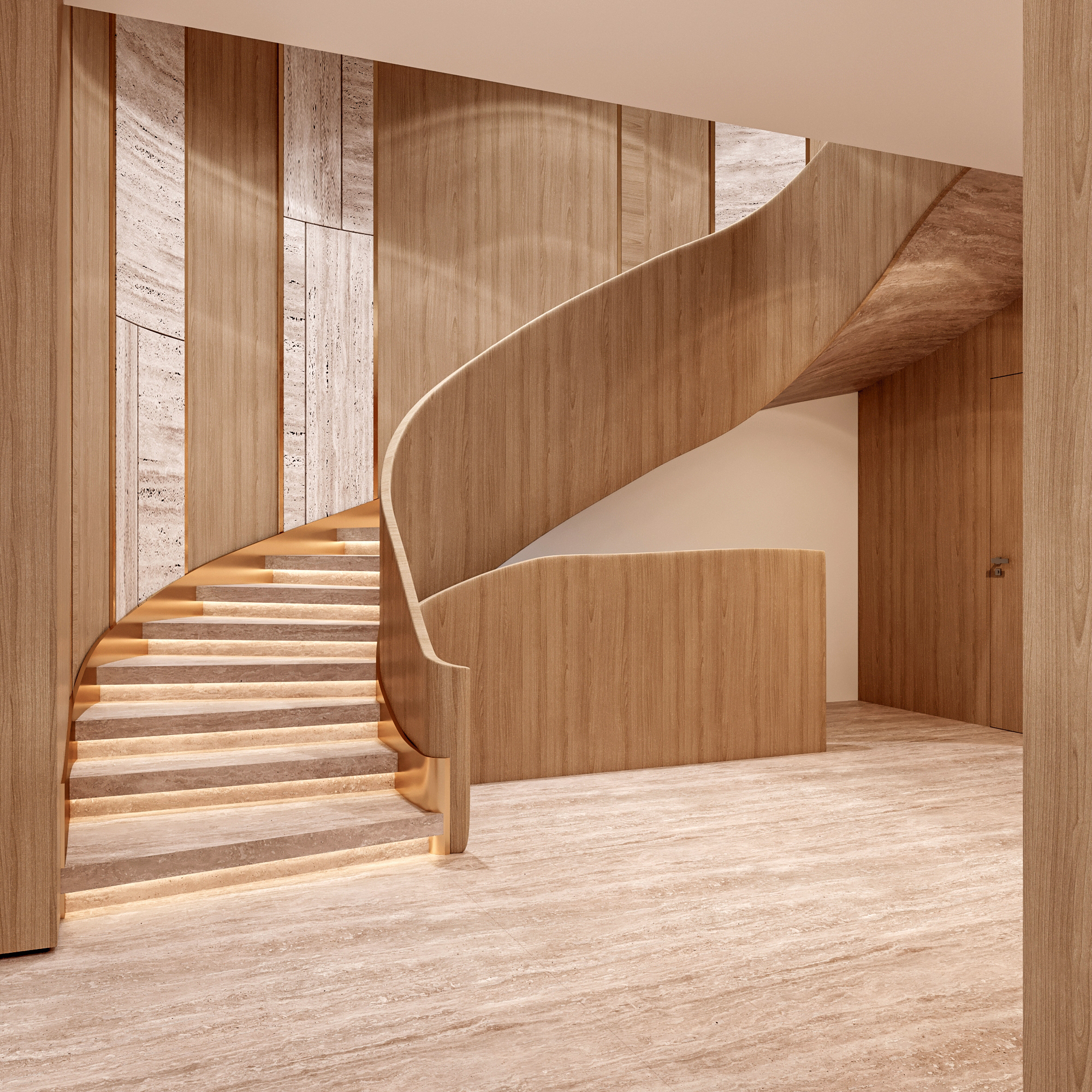 现代别墅餐厅与厨房丨埃及开罗丨Mohamed Naguib-14