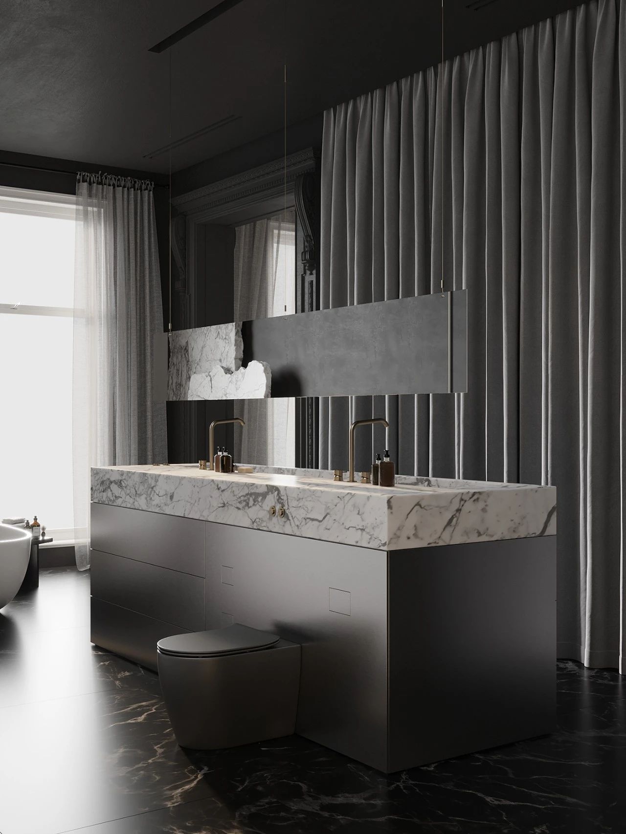 单色极简主义表达 · VIAN AA 内部设计丨俄罗斯顿河畔罗斯托夫丨Aleinikova Alina-76