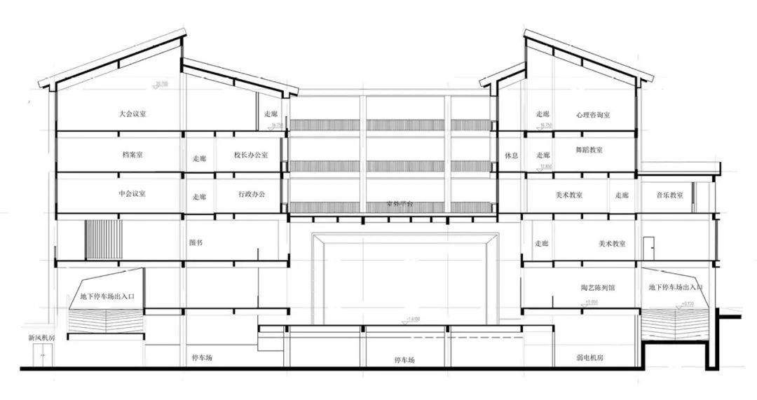 常州三中“一纽带,一绿轴”创新校园设计丨中国常州丨华南理工大学建筑设计研究院有限公司-40