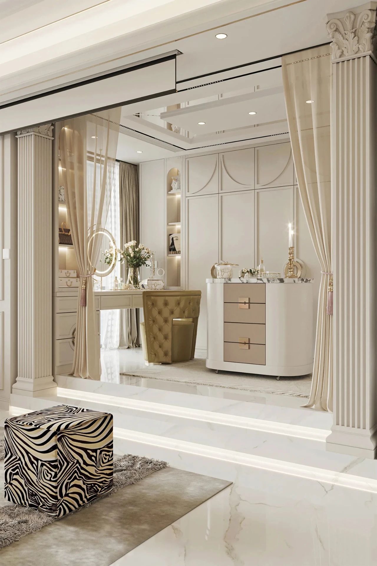 魔方空间丨上海256m²宝格丽公寓丨中国上海丨魔方空间设计-25