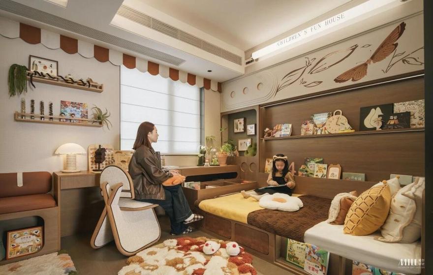 武汉万科·公园大道92m²&102m²样板间丨中国武汉丨深圳市蜜尔室内艺术设计有限公司-55