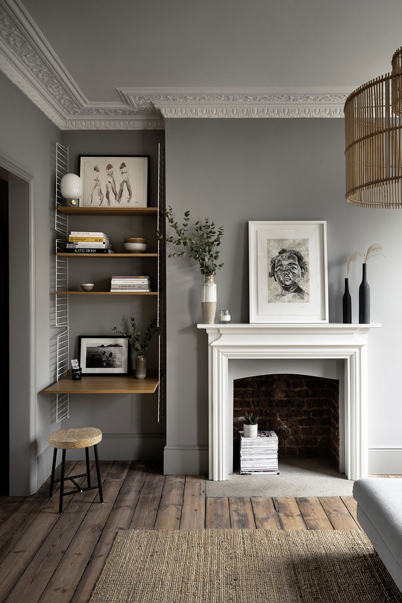 伦敦维多利亚式排屋中的典雅公寓-2