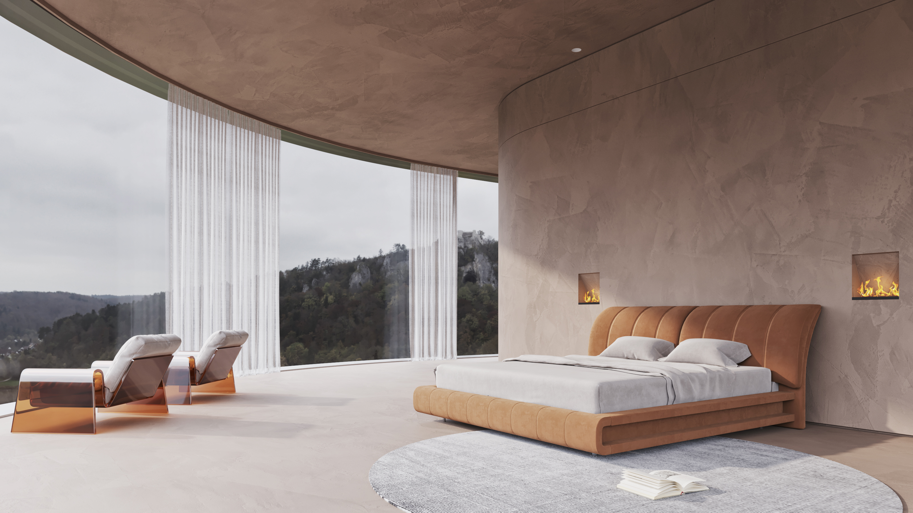 "张大山止宿山空间效果表现"-1