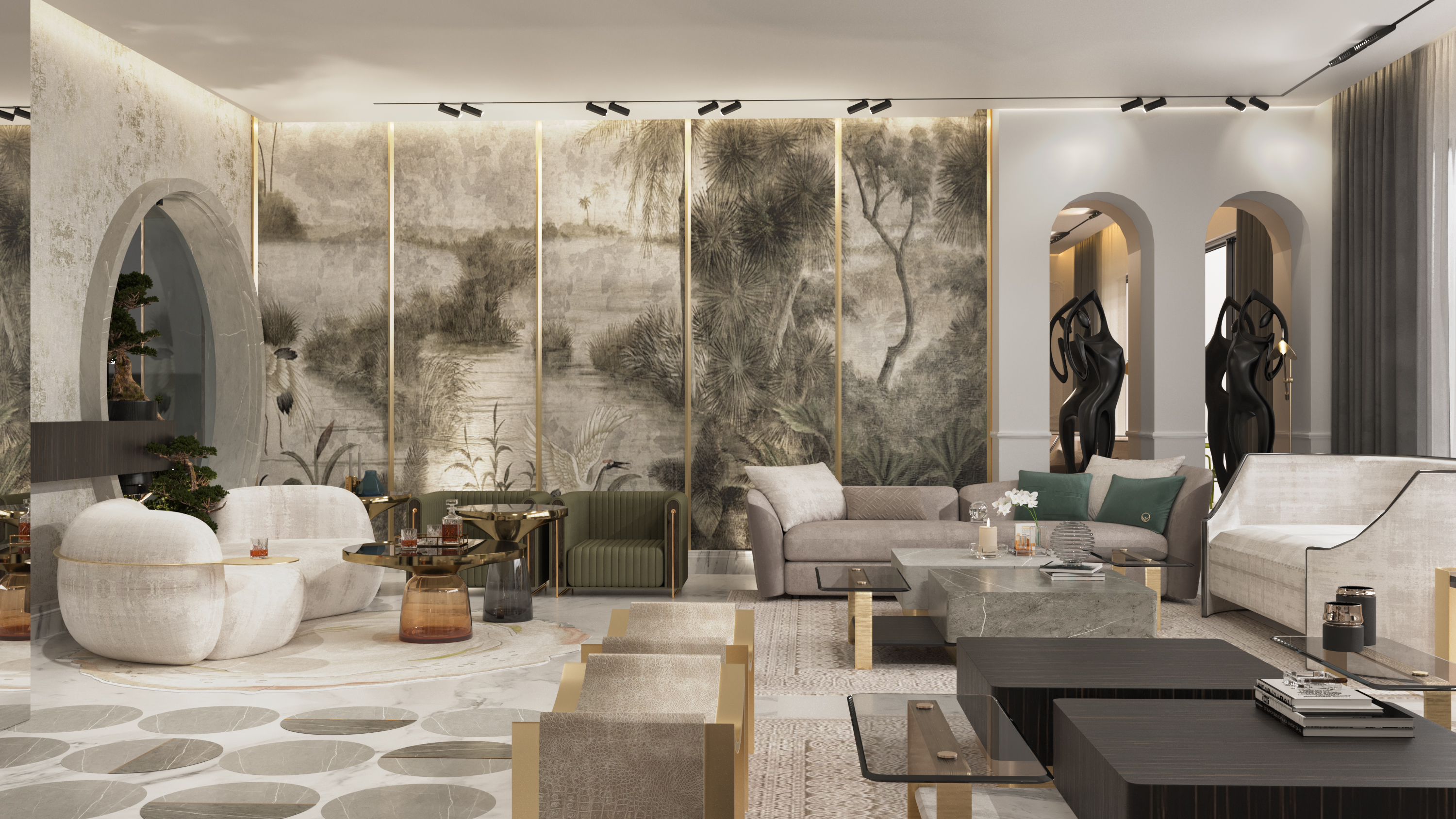 Contemporary villa in katameya dunes-0