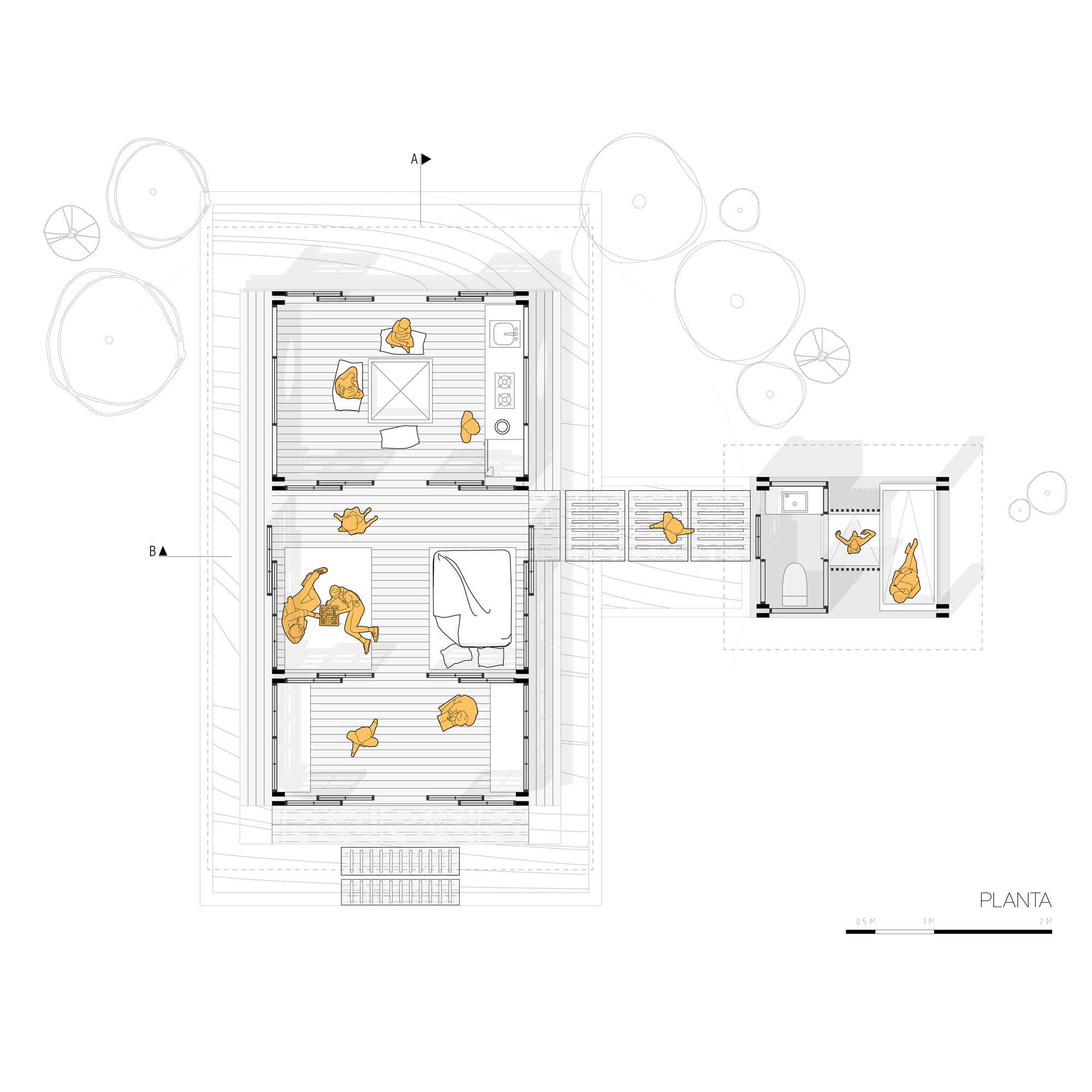 围炉里避难所丨厄瓜多尔丨Baquio Arquitectura-16