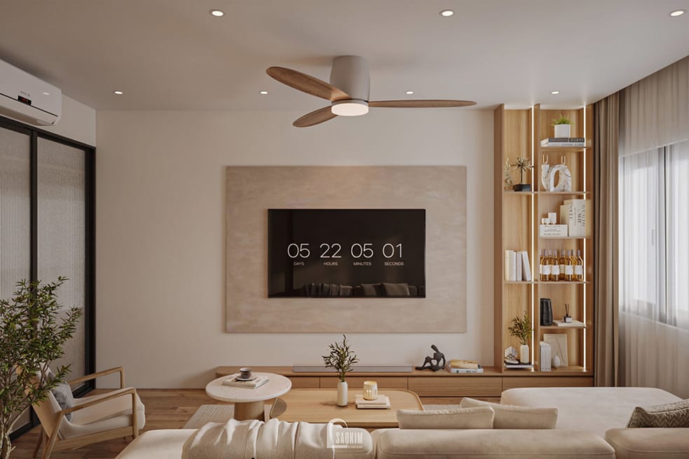 50m² 5 层Japandi风格联排别墅设计丨越南河内-11