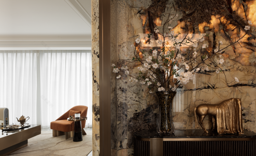 高新未来光樾172户型139户型样板房丨上海一目设计-47