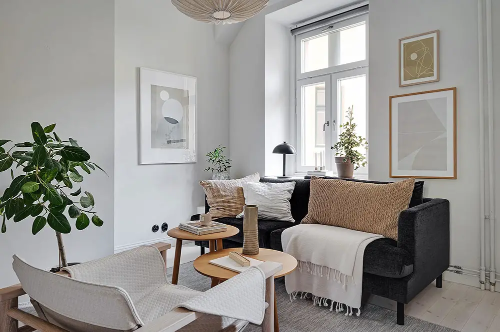 28m2 瑞典小户型，Scandinavian 风格的优雅优化-3