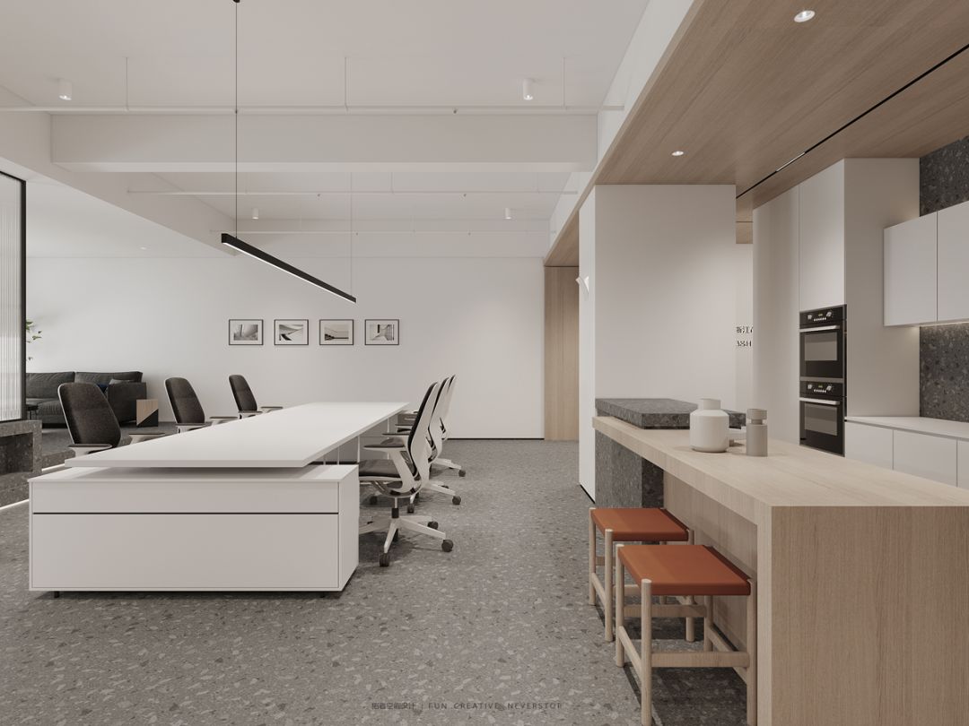 绍兴布莱恩财富办公室,简约设计展现空间美学-18