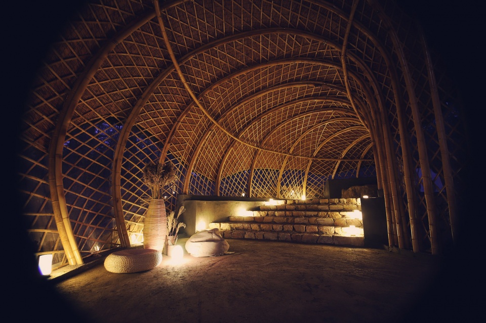 阴阳交融的「YU 舍」——竹构建筑的生态美学-33