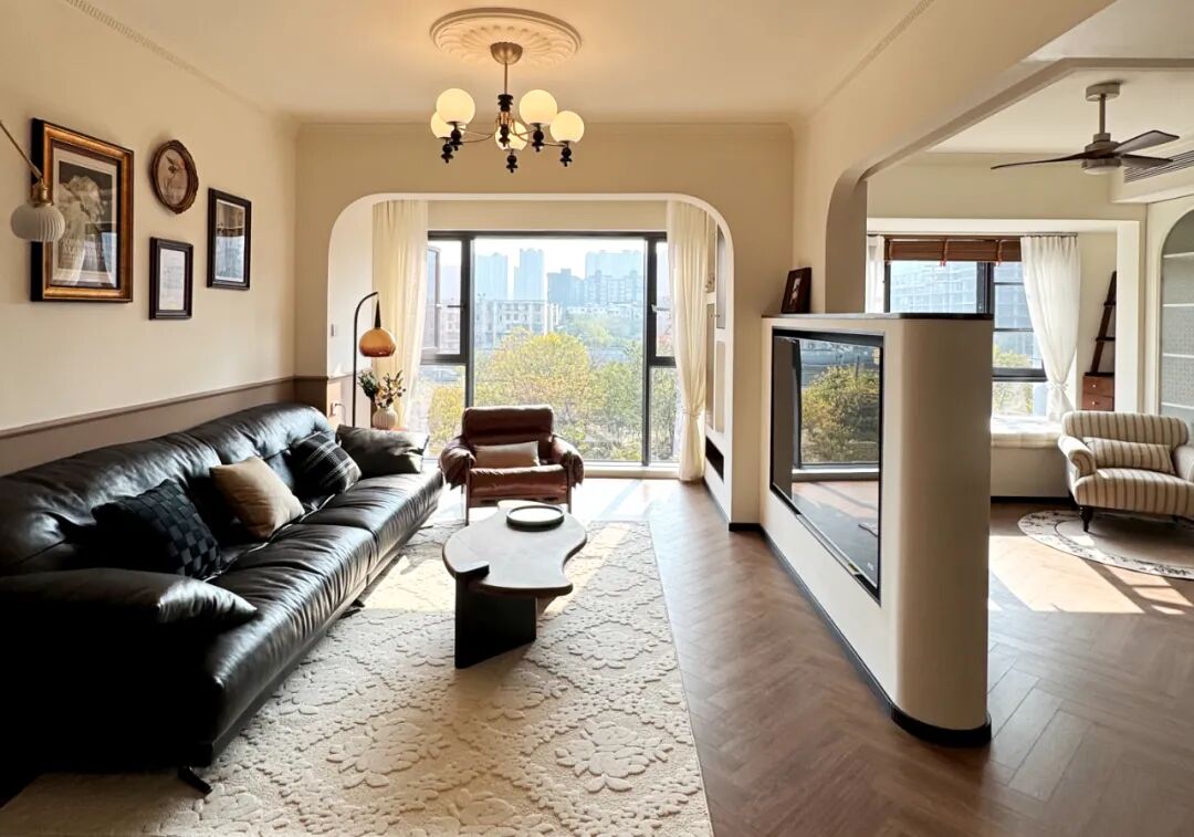 陈岳实景|成都尊邸小户型大格局中古风-17