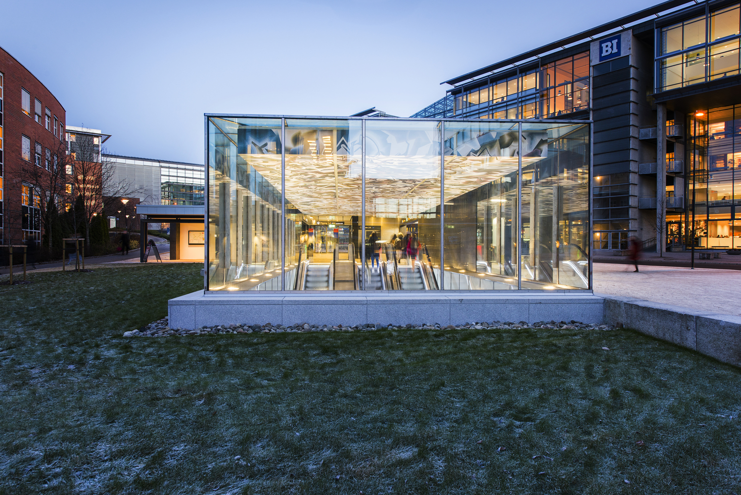 挪威奥斯陆 Nydalen 地铁站扩建工程-24