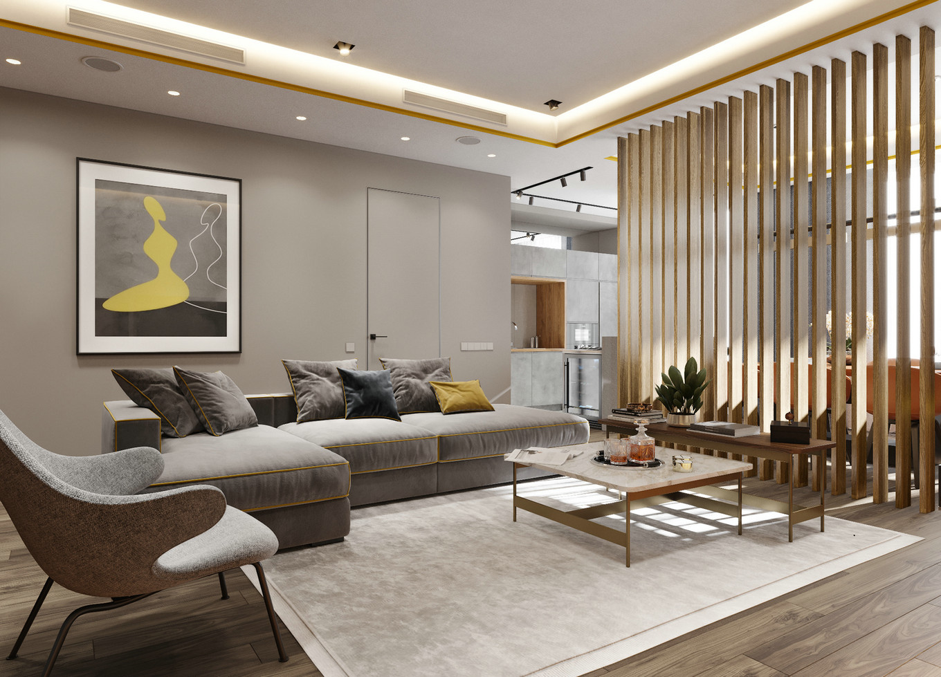 现代简约家居,温馨幸福感扑面而来-4