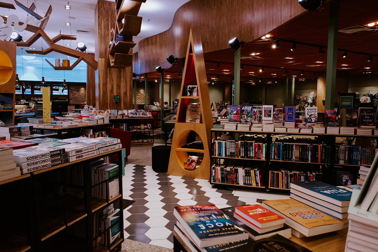 Livraria Cultura Fortaleza · 数字时代的现代图书馆设计-7