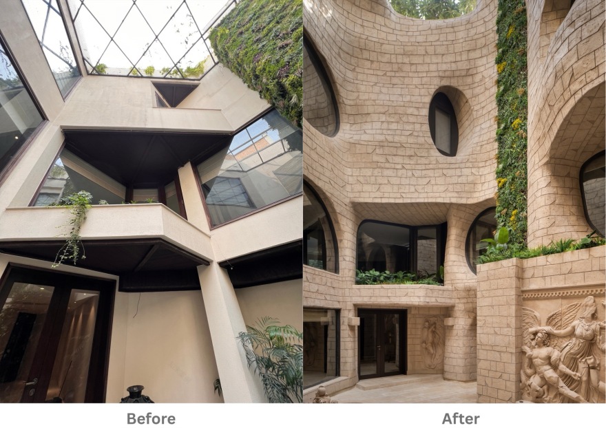 爱情之泉庭院丨印度新德里丨MOFA Studio-78