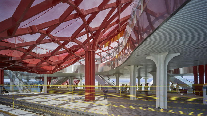 茶卡风·茶卡盐湖观光火车站丨中国海西丨清华大学建筑设计研究院素朴工作室等-33