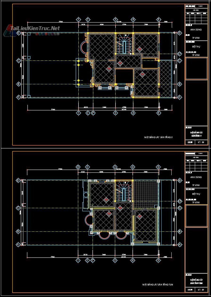 别墅古堡3层新古典设计方案（10·22m）-83