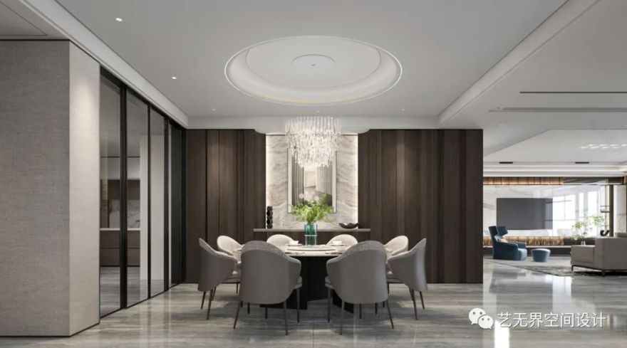 深圳纯水岸现代大平层丨中国深圳丨艺无界&壹貮创意-32