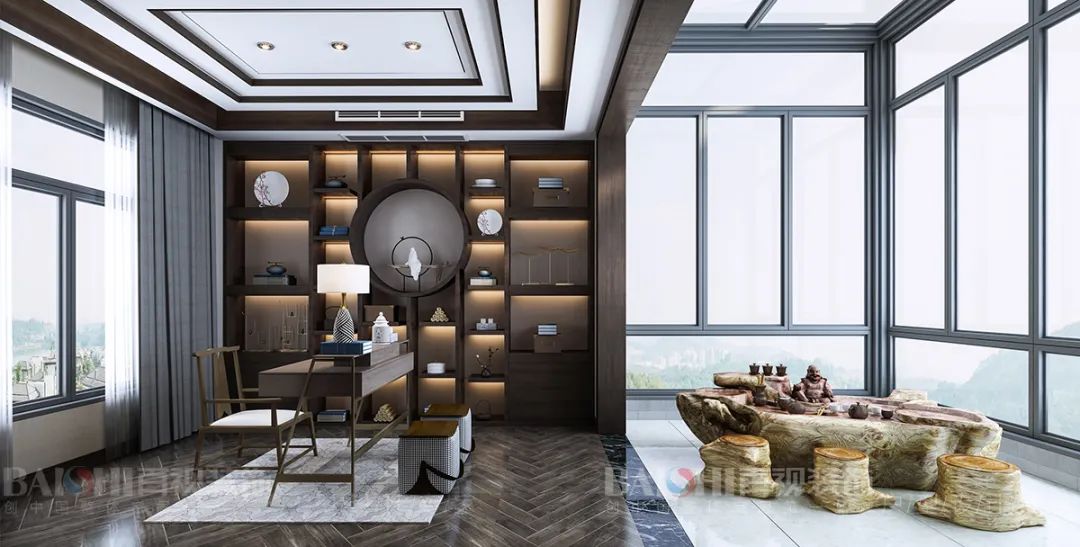 伟星•和院别墅 | 新中式风格的美学空间-29