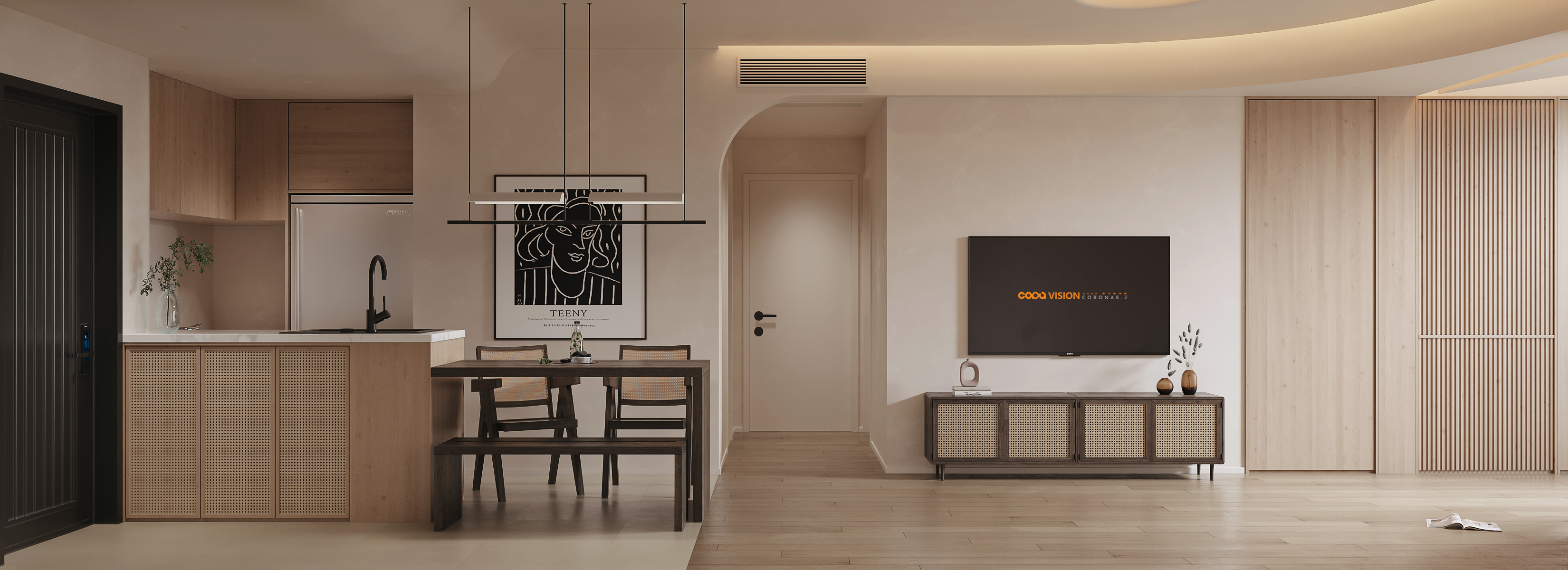 靠背视觉 2022 年中下旬家装效果图表现作品-32