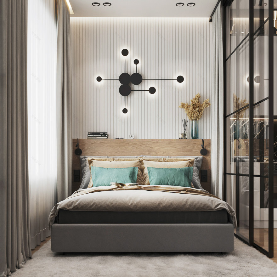 莫斯科“Fresh”住宅综合体小公寓丨俄罗斯莫斯科丨ksinteriors-2