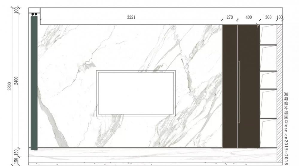 三室两厅的轻奢浪漫空间,互动式设计展现生活美学-34