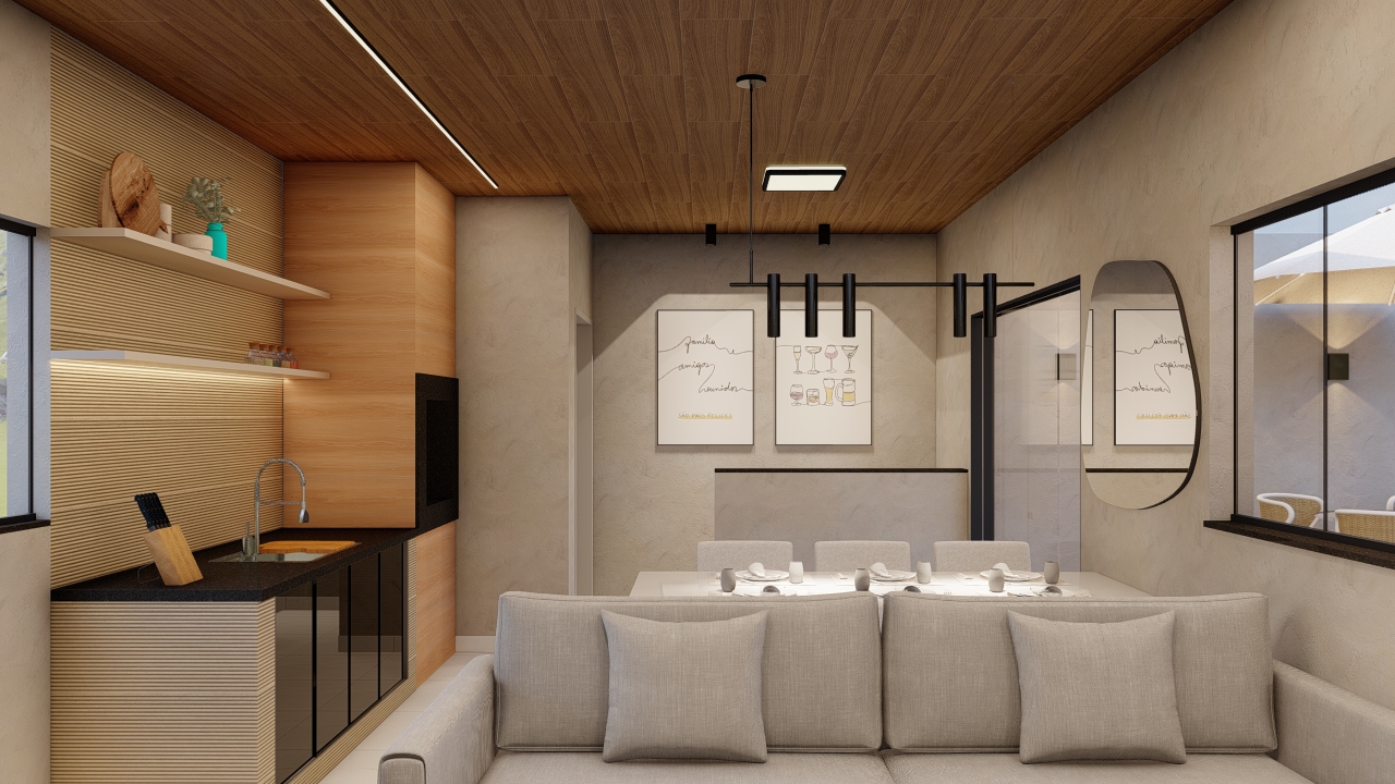 Área Gourmet | Cajuri-2