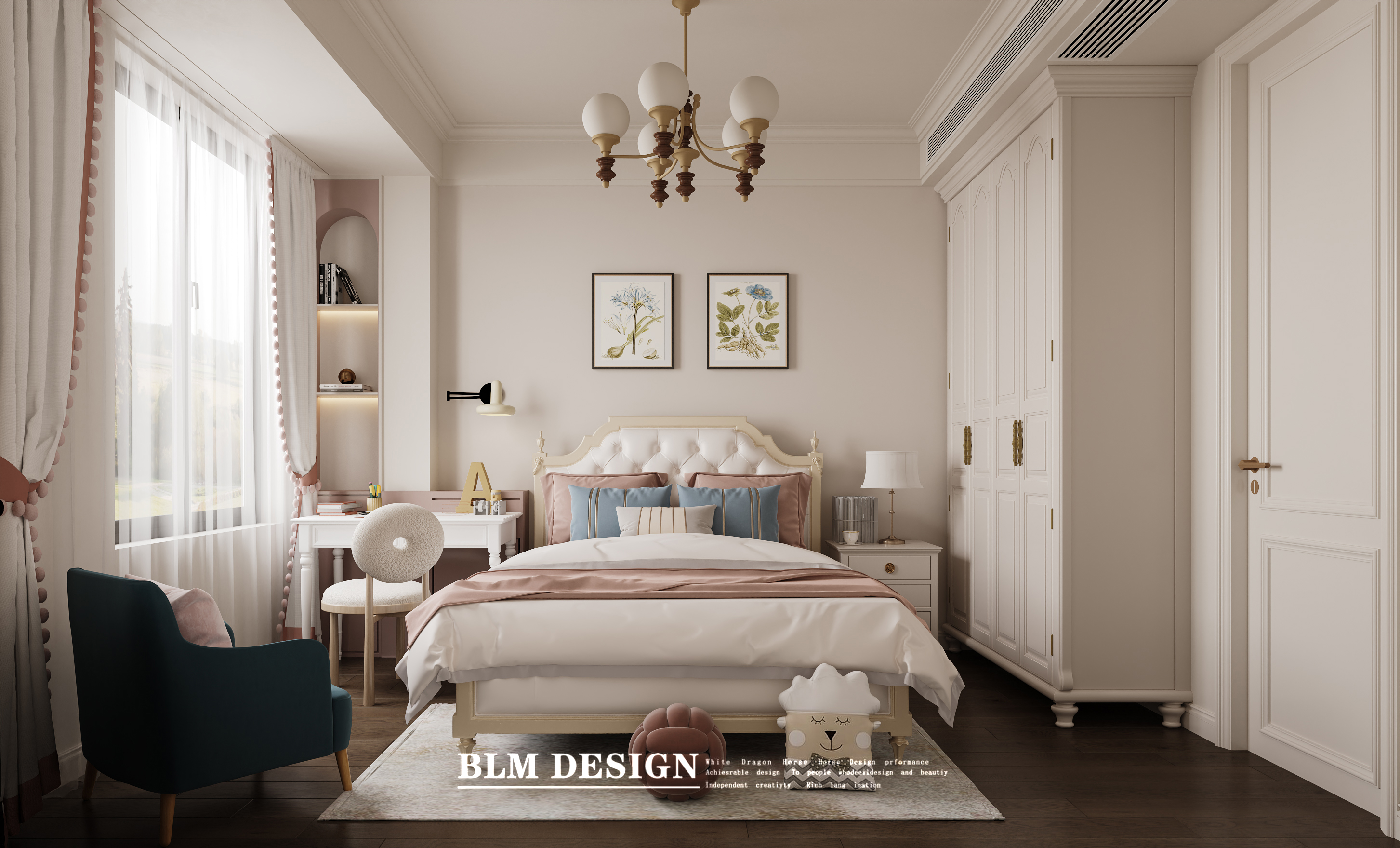 法式复古——白龙马效果图-12