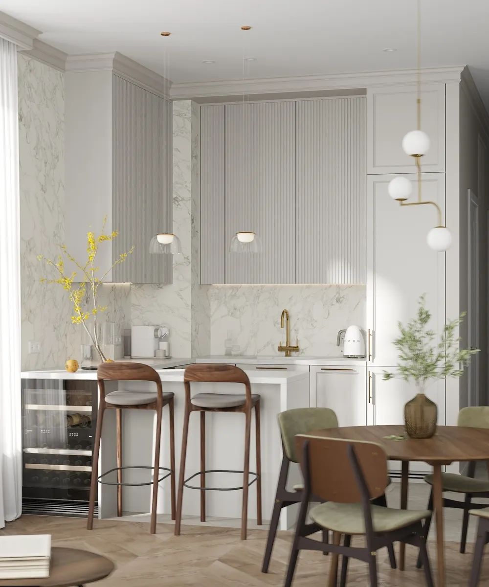 清新雅致的 90㎡女建筑师住所设计丨Ard Design-5